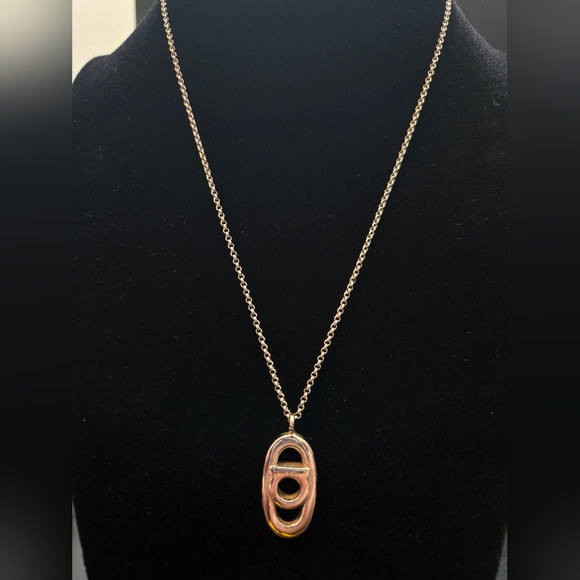 Salvatore Ferragamo Gancini Pendant Necklace - Picture 4 of 13